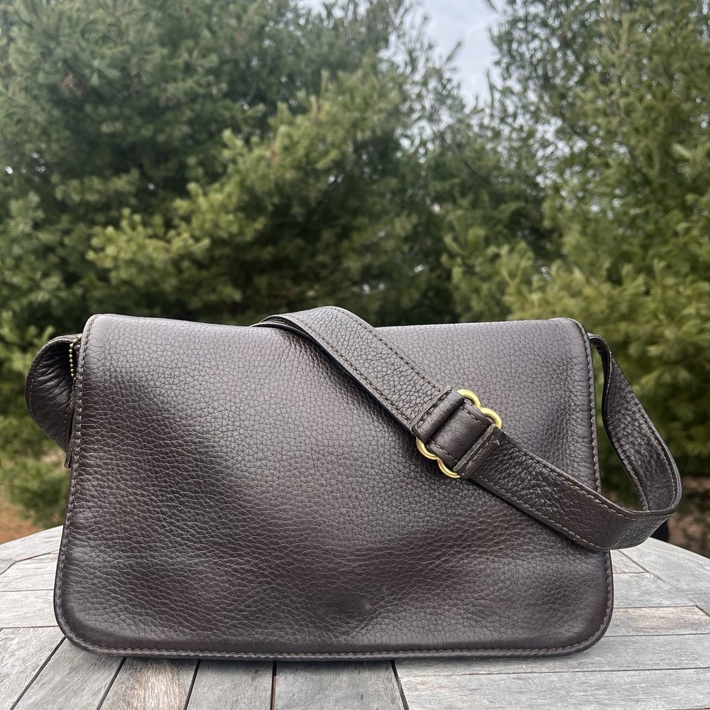 Vintage COACH Sonoma Crossbody Shoulder Bag Brown Leather Purse 4928 Costa Rica